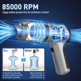 AHNR Handheld Car Vacuum Cleaner Cordless with Brushless Motor, 20000PA High Power Vacuum Cleaner & Air Duster, 3 in 1 Keyboard Portable Vacuum Cleaner, Mini Hand Held Vacuum Cleaner for Car Home AHNR