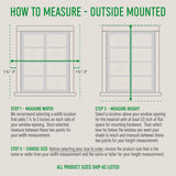 CALYX INTERIORS Blackout Roller Shade with Valance, Thermal Insulating Blind, Cordless, 34.5" W x 48" H, Simple White Calyx Interiors