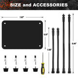 XYK Helping Hands Soldering Station, Soldering Kit, Third Hand Soldering Tool 4 Flexible Arms Helping Hands for Electronic Repair Soldering Jewelry Crafts XYK