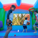 JumpOrange Octopus Commercial Grade Bounce House Water Slide with Splash Pool for Kids and Adults (with Blower), Wet Dry Combo, Basketball Hoop, Outdoor Indoor, Big Inflatable, Birthday Party Rental JumpOrange