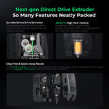 Creality Official K2 Plus Combo 3D Printer, Multi Color Printing with CFS 600mm/s High-Speed Full Auto-Leveling Dual Al Camera Next-Gen Direct Drive Extruder Laiger Build Volume 13.78x13.78x13.78 inch Creality