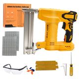 JOJOCY 18 Gauge Cordless Brad Nailer, 2-in-1 Battery Powered Stapler/Nail Gun, Drives 2" Nails for Upholstery & Woodworking (Tool Only) (for Dew-alt 20V) JOJOCY