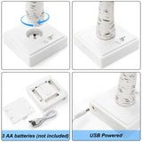 Hbaushun 144 LED Birch Tree Light,Tabletop Bonsai Fairy Light Spirit Tree,DIY Artificial Tree Lamp with Timer USB/Battery Powered for Bedroom Christmas Home, Wedding, Holiday Decor (Warm White) Hbaushun