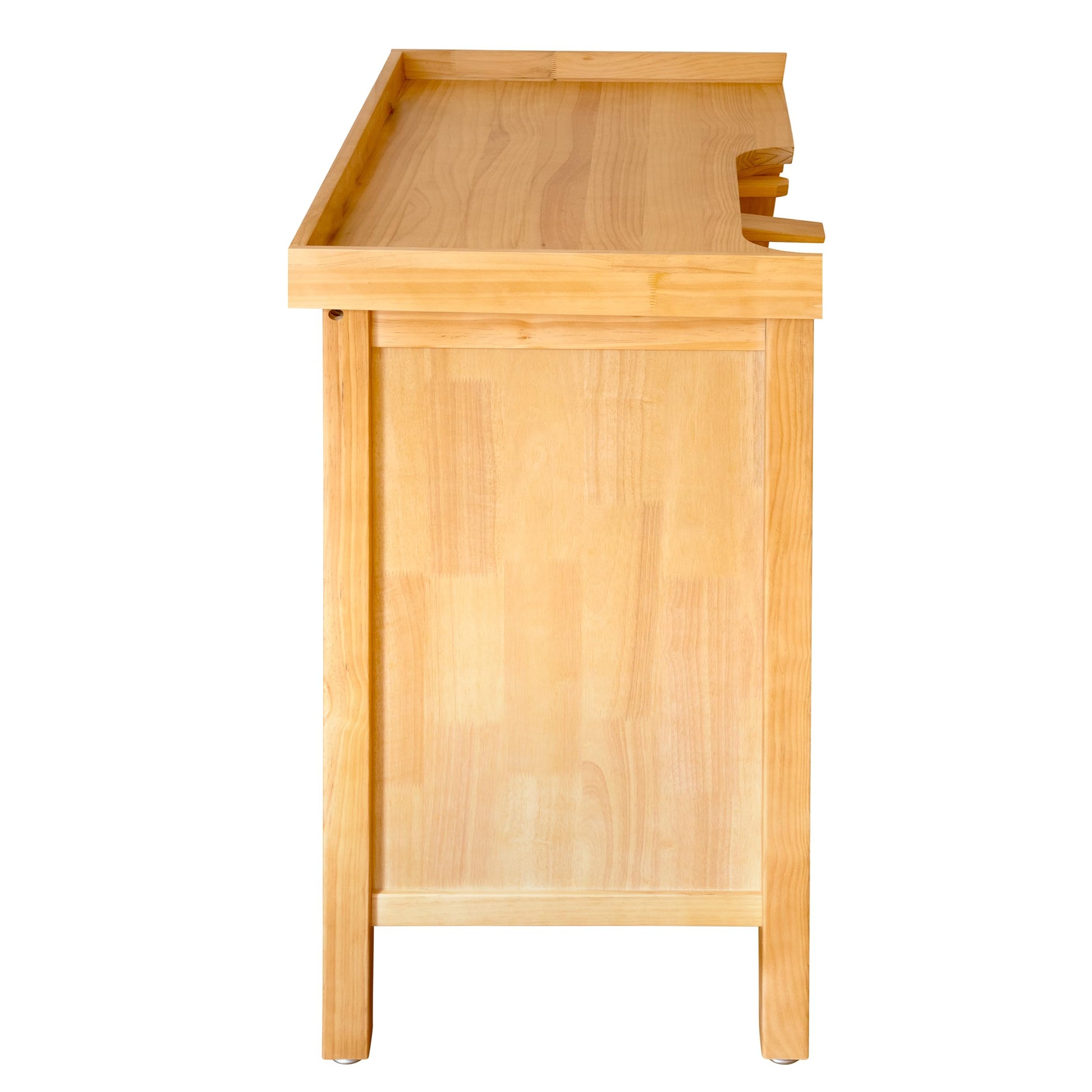 Noble Fine Wood Jewelers Bench - Solid Wooden Workbench Station with Utility Storage Drawers for Jewelry Making - WoodArtSupply