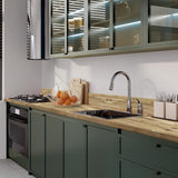 72 x 25 x 1.5 Acacia Butcher Block Countertop, Unfinished Solid Wood Butcher Block Table Top for DIY Island/Kitchen/Workbench Howizz