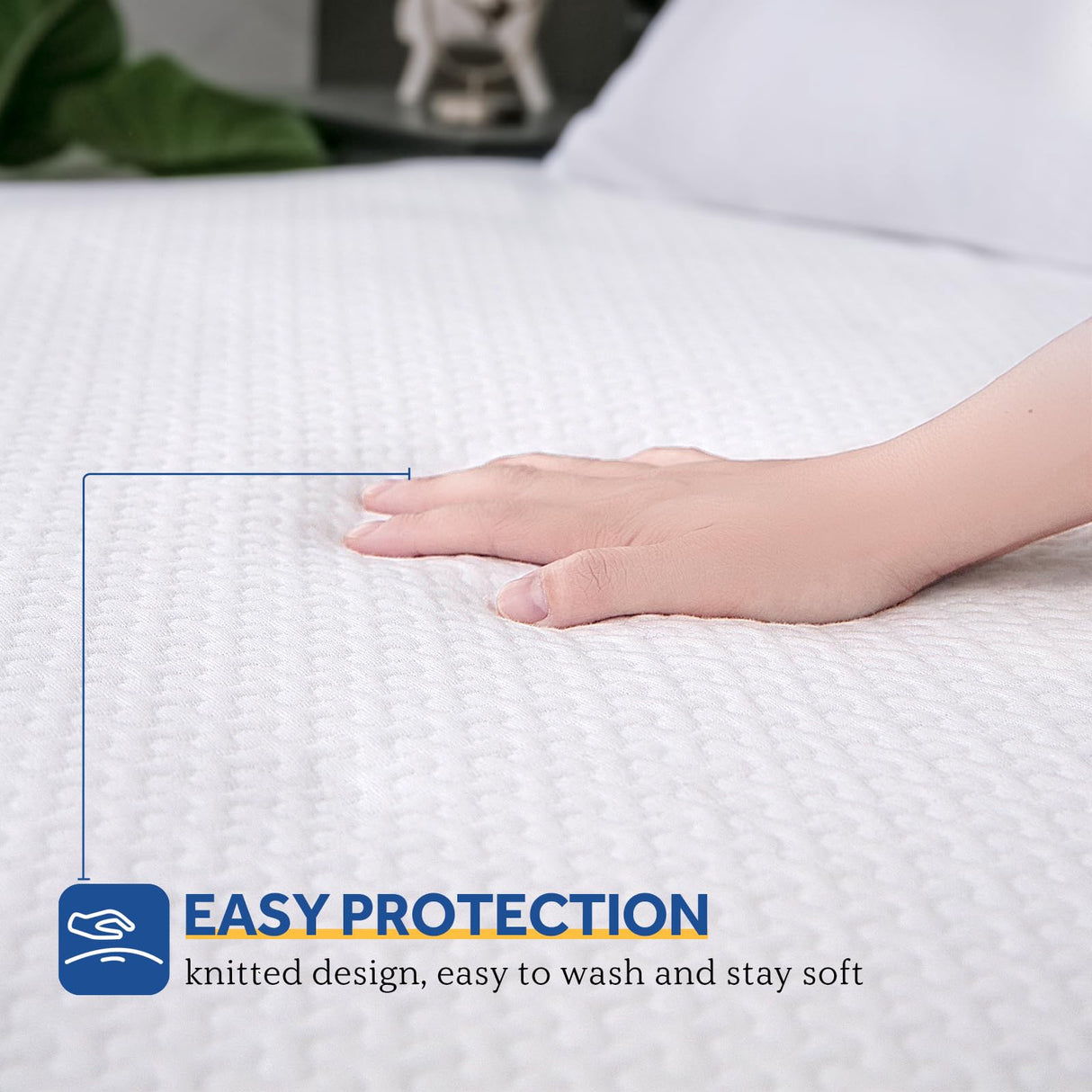 Sealy Heated Mattress Pad California King Size, Zone Heating Electric Bed Warmer with Deep Pocket, 10 Heat Setting Dual Controller & 1-12 Hours Auto Shut Off, Knitted Heated Mattress Cover, Cal King SEALY