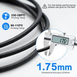 Nylon Carbon Fiber Filament PA12 CF 50G 1.75mm for 3D Printer Filament 3D Engineering Printing yxpolyer