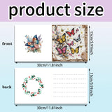 MaiYiYi 6 Pack DIY Frog Diamond Painting Greeting Cards Kit, Ladybug Diamond Art Greeting Cards, Butterfly Diamond Painting Cards for Family Friends Holiday Birthday MaiYiYi