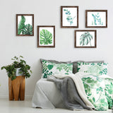 SESEAT 8x10 Picture Frames Rustic Brown with Mat Photo Frames 4 Packs for Tabletop or Wall SESEAT