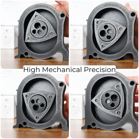 PRILINE Carbon Fiber Filament, PRILINE Carbon Fiber Polycarbonate 3D Printer Filament 1.75mm, High Strength Carbon Fiber 3D Printing Filament 1kg Spool, Black PRILINE