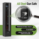 KAER 5-6 Safe,Gun Safe for Rifle and Pistols,Gun Cabinets,Rifle Safe,Gun Safes for Rifle and Shotguns,Gun Safes & Cabinets with Drawer,Indoor Gun Rack,Removable Shelf (S) KAER