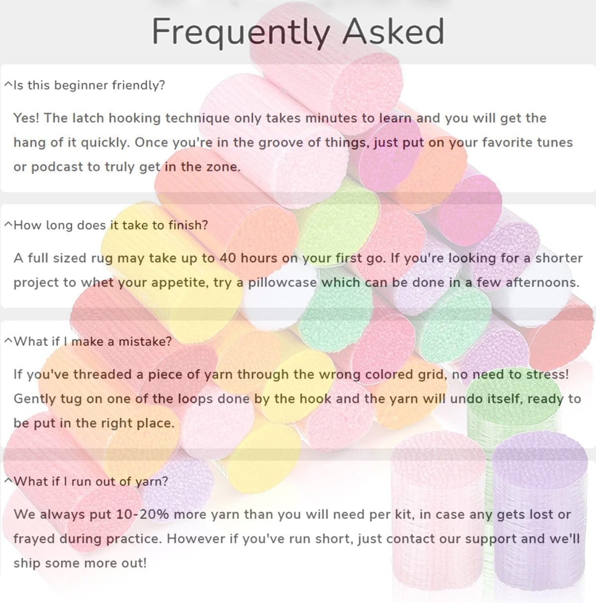 Puzamen Latch Hook Kits for Kids Puzamen