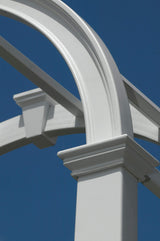 Vienna 49"W x 91"H Vinyl Arbor Vita