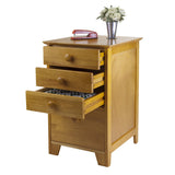 Winsome Studio File Cabinet, Honey Winsome
