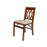 Stakmore Lattice Back Folding Chair Finish, Set of 2, Fruitwood MECO