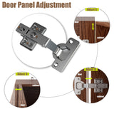 BVIUNTWO Farmhouse TV Stand for TVs up to 95 inch, 3 in 1 Entertainment Center TV Console with Storage Cabinets and Metal Base,Media Console for Living Room, Brown BVIUNTWO