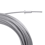 BLIKA 120 Pack Stainless Steel Protector Sleeves for 1/8" 5/32" or 3/16" Deck Cable Railing, for Wood/Composite Posts, T316 Marine Grade BLIKA