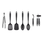 Cuisinart CTG-00-7OTS 7Pc Oceanware Tool and Gadget Set,Black Cuisinart