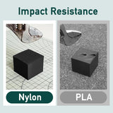 Nylon Filament 50g Black 1.75mm for 3D Printing Fit Most 3D Printer PA6 Filament yxpolyer