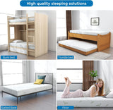 IULULU Twin Mattress, 6 Inch Memory Foam Mattress in a Box, Green Tea Gel Infused Mattresses，Medium Firm Supportive, CertiPUR-US Certified IULULU