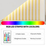 TUSY Small Reception Desk with Counter, 39.4" H Front Desk with Storage Drawers, Reception Counter with LED Lighting, Checkout Counter for Salon, Lobby – White (47.2" W x 18.9" D x 39.4" H) TUSY