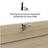 Cozy Castle Record Player Stand, Turntables Stand with Vinyl Record Storage Holds up to 350 Albums, Record Stand Table for Bedroom, Living Room, Office, Oak Cozy Castle