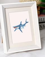 PeakLuv 12 Pcs Small Diamond Art Kits Sea Animals, Fishes Diamond Painting Kits, Mini Diamond Art Kits for Adults, DIY Square Drill Mini Gem Painting 1-Hour Painting for Home Desktop Decor, 6X7in PeakLuv