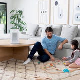 Medify MA-25 Air Purifier with True HEPA H13 Filter | 825 ft² Coverage in 1hr for Allergens, Smoke, Wildfires, Odors, Pollen, Pet Dander | Quiet 99.9% Removal to 0.1 Microns | White, 1-Pack Medify Air