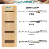 YUCHENGTECH Bench Drill Locator Set Woodworking Bench Mortiser Square Hole Chisel Drilling Machine Mortising Bench Drill Tool for Mortising Chisels YUCHENGTECH