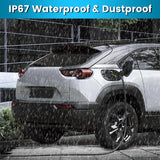 Portable Level 1 and Level 2 EV Charger 240V 32A (7.68kw) with 26ft Charging Cable NEMA 14-50 5-15 for SAE-J1772 Electric Vehicles Charging Station j Junsun