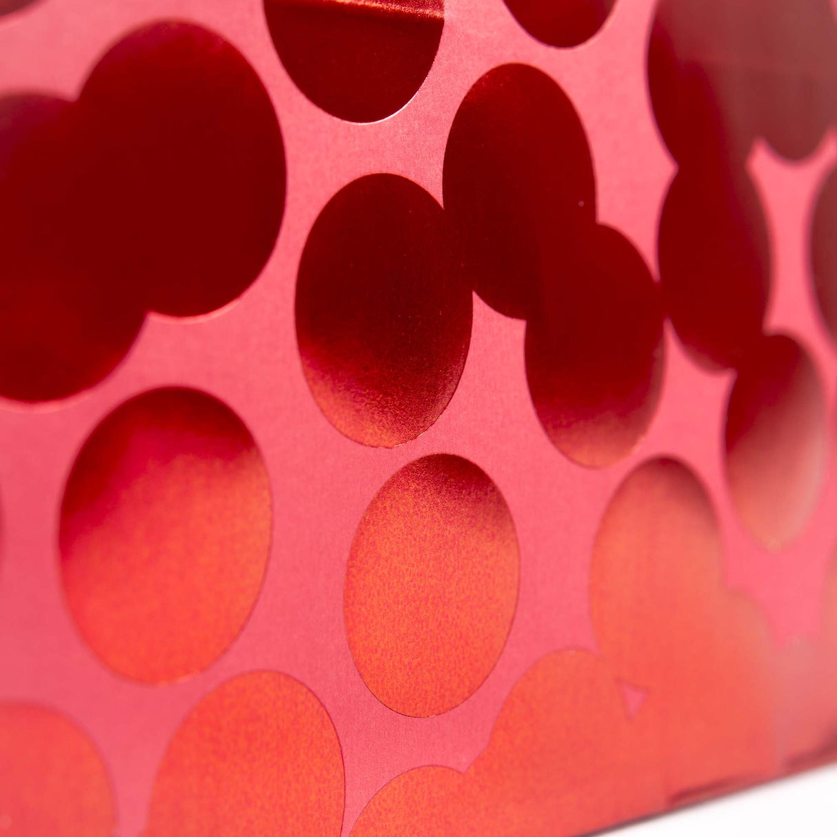 Hallmark 13" Large Gift Bag with Tissue Paper (Red Foil Dots) for Christmas, Father's Day, Birthdays, Graduations, Valentines Day, Sweetest Day or Any Occasion Hallmark