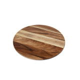 Lipper International 1200 Acacia Natural Finish Grand 20" Turntable Lazy Susan for Table - Convenient & Stylish Acacia Wood Design for Family Dining, Pantry, Counter or Craft Room Lipper International