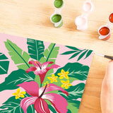 Ravensburger CreArt Tropical Plants Paint by Numbers Kit for Adults - 23518 - Painting Arts and Crafts for Ages 12 and Up Ravensburger