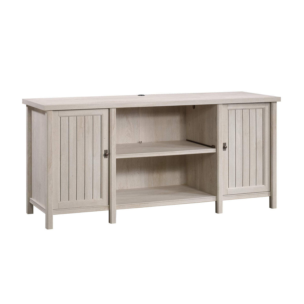 Sauder Costa Credenza, Chalked Chestnut finish Sauder