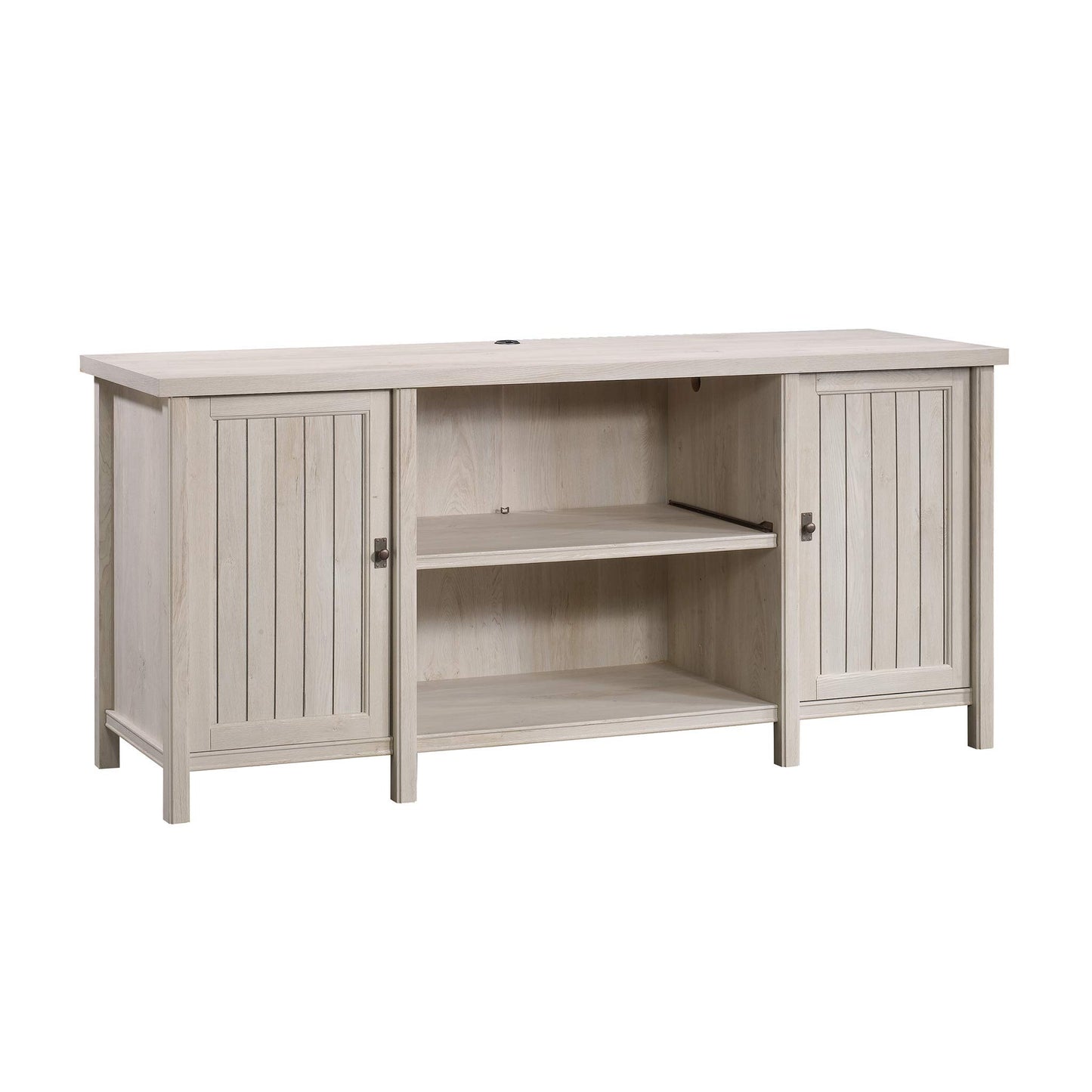 Sauder Costa Credenza, Chalked Chestnut finish - WoodArtSupply