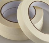 Lichamp Masking Tape 10 Pack General Purpose Beige White Color, 0.75 inch x 55 Yards x 10 Rolls (550 Total Yards), for Painting, Home, Office, School Stationery, Arts, Crafts etc. (3004) Lichamp