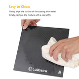 Comgrow 2PCS Ender 3 Pro Glass Bed, Upgraded Tempered Glass Plate with Bed Clips, Ender 3 Build Plate 235x235x4mm for Creality Ender 3 Pro/Ender 3 V2/Ender 3 V2 Neo/Ender 3 Neo/3 S1/3 S1 Pro/5 Pro Comgrow