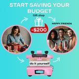 Tumbler Heat Press Machine Craft Hero (Pink) for 11oz, 15oz,16oz, 20oz, 30oz Sublimation Blanks Tumblers, Glass/Ceramic Mug, Coffee Cup with Sublimation Paper/Heat Tape CRAFT HERO