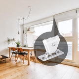 10 Pcs Roman Shade Cord Pulleys White Plastic Cord Lock Mechanism Versatile Use Roman Shade Hardware Window Blind Parts for Pleated Australian Bamboo Curtain Home Indoor Use Yoande