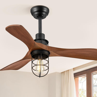 Fanbulous 36Inch Ceiling Fans with Lights and Remote Control Farmhouse Flush Mount Ceiling Fan with 6-Speeds,Low Profile Ceiling Fans with Quiet Reversible DC Motor for Patio Living Room Bedroom