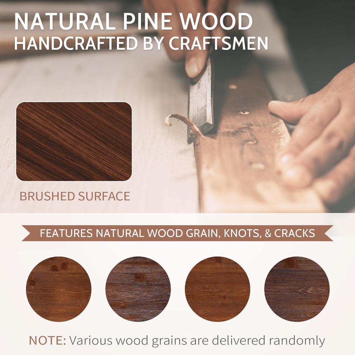 G GOOD GAIN Fireplace Mantel 60inch - Solid Wood Mantel Shelf Handcrafted Rustic | Floating Mantle Shelves Decor for Wall, Bedroom, TV, Books, Livingroom（DarkWalnut） G GOOD GAIN