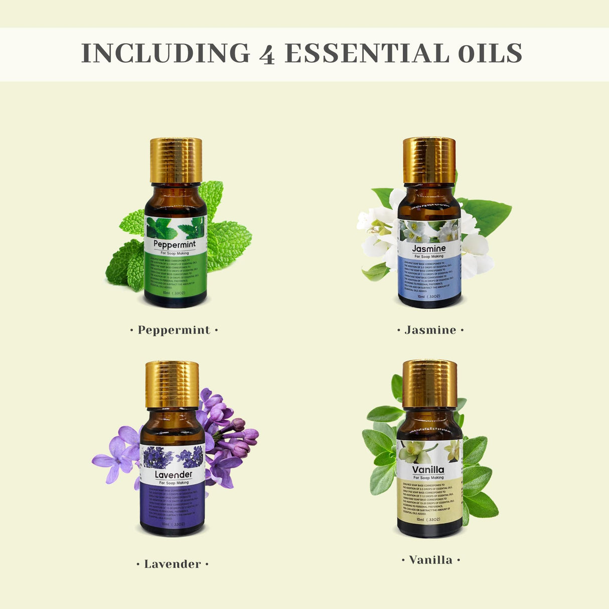 PIUH Soap Melter with Soap Making Supplies Kit,DIY Soap Making Kits Includes Soap Melter, 5lb Soap Base,Essencial Oils,Silicone Molds & Spoons,Dry Flower and Dyestuffs for Adults Kids DIY Soap Craft PIUH