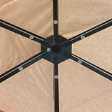 Garden Winds Replacement Canopy Top Cover Compatible with The Erommy 12ft Hexagon Gazebo - Riplock 350 Garden Winds