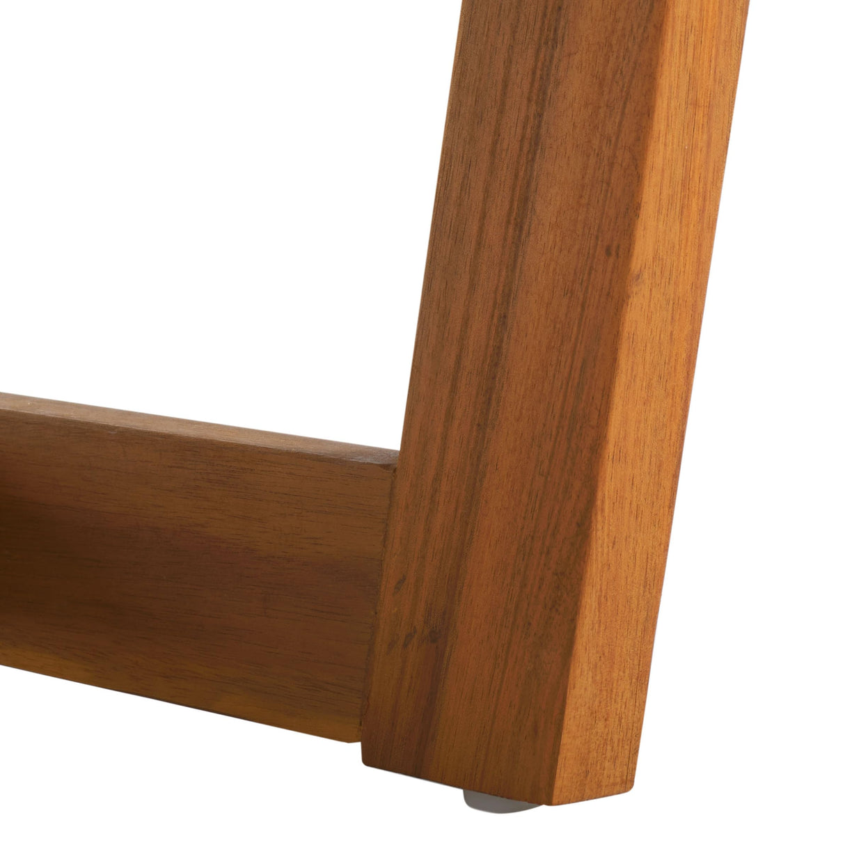 SAFAVIEH Outdoor Collection Dune Natural Brown Slatted Top Solid Wood Coffee Table SAFAVIEH