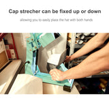 Hat Heat Press Machine for Caps with 2pcs Interchangeable Platens(6.7"x3.8", 6.7"x2.5"), Cap Heat Press for Stuctured Hats and HTV Iron On and Sublimation Projects, Heat Transfer Printing for Caps Delclynee