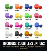 Candle Dye for Soy Wax Candle Making - 16 High-Concentration Colors - Mix to Create Endless Shades Craft911