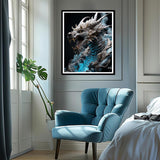 XTXGERL Paint by Numbers Dragon for Adults, Acrylic Oil Painting by Numbers Kits for Beginner with Paintbrushes Brushes Paintwork Art Canvas for Home Decor 16x20 inch / 40x50 cm XTXGERL