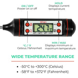 VVIVID Candle Making Thermometer, Measure Temperature of Wax VViViD
