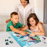 Puzzles for Kids Ages 4-8 Princess Cartoon Puzzle for Girls Age 5-10 100 Piece Jigsaw Puzzles for Kids Ages 3-5 6-8 8-10 Year Old - Colorful Children Puzzles Educational Learning Puzzles Gifts Biarek