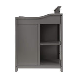 DaVinci Piedmont 4-in-1 Convertible Crib and Changer Combo in Slate DaVinci